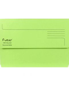 Guidhall Forever Document Wallet  Legal  Bright Green     211/5004Z