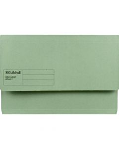 Guidhall Document Wallet Legal Green            GDW1