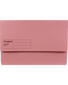Guidhall Document Wallet Legal Pink            GDW1