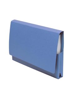 Guildhall Document Wallet Full Flap Blue Legal PW2-BLUZ
