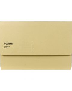 Guildhall Document Wallet Legal Yellow            GDW1