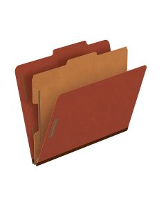 Pendaflex Classification Folder Legal 1-Divider Red PU44RED