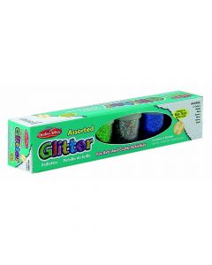 CLi Glitter Flakes  6 Assorted Colours 3/4 oz  41006