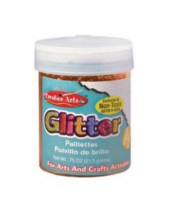 CLi Glitter Flakes  Orange 3/4 oz  41765