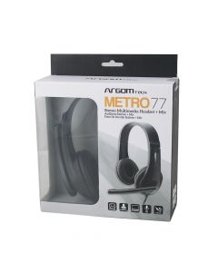 Argomtech Metro77 Stereo Headset w/Microphone