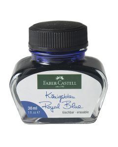 Faber Castell Ink Bottle Erasable Royal Blue 30ml   149839