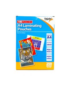 Tiger Laminating Pouch  A4 5mil   301827