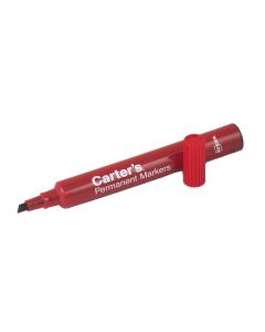 Carters Large Chisel Tip Permanent Marker Red  27177