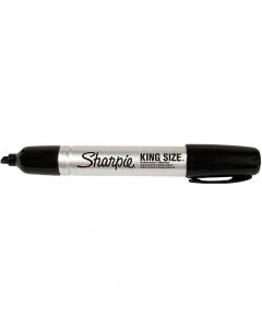 Sanford Sharpie Marker Permanent King Size Black      15001