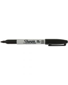 Sanford Sharpie Marker Permanent Fine Black        30001