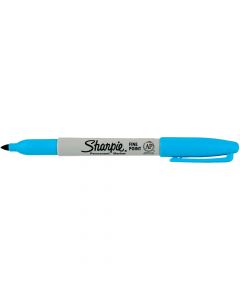 Sanford Sharpie Marker Permanent Fine Turquoise       37133