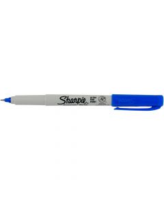 Sanford Sharpie Marker Permanent Ultra-Fine Blue       37003