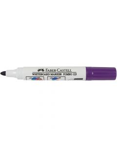 Faber Castell White Board Marker 123 Jumbo Violet 3.6mm  352337