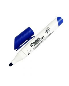 Kores Whiteboard Marker XW1 Round Tip Blue 20833