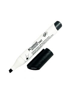 Kores Whiteboard Marker XW2 Black Chisel Tip 20850