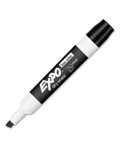 Sanford Expo WhiteBoard Marker Black Chisel Tip  2217403