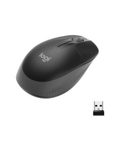 Logitech USB Optical Wireless Mouse Grey (3button) M190