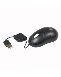 Xtec USB Wired Retractable Mouse XTM150