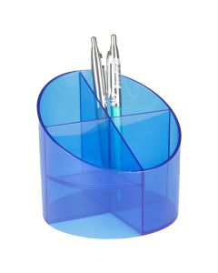 Helit Desk Organiser  Plastic  Blue   H6390230