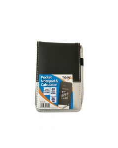 Tiger Pocket Notepad & Calculator w pen     301304