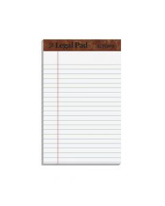 TOPS Ruled Pad White Jr 5 x 8       7500