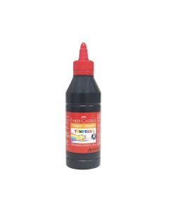 Faber Castell Gouache Black Tempera Paint 250ml  164199