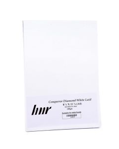 HNR Conqueror Paper  Laid Diamond White   A4   100gsm ea-pk/100