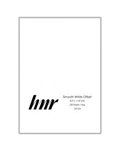 HNR  Offset Paper Smooth  White A4        120gsm ea-pk/250