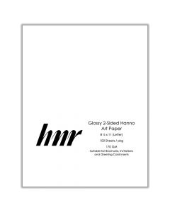 HNR Paper Hanno Art Gloss C2S Letter Size White  170gsm ea-pk/100
