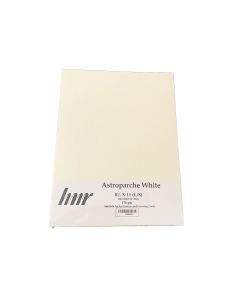 HNR Paper  Astroparche Letter Size  White  175gsm ea-pk/100