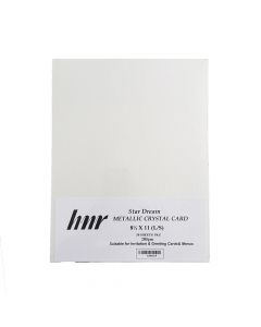 HNR Star Dream Metallic Crystal Card  Letter Size 285gsm