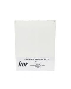 HNR Paper Hanno Art Silk Matte  Letter Size  White   300gm