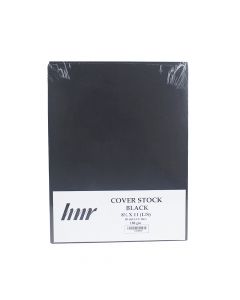 HNR Cover Stock Paper  8.5 in x 11 in  Black (pk/50)   180gsm 1100862