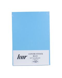 HNR Cover Stock Paper A4  Blue  190gsm 1100758