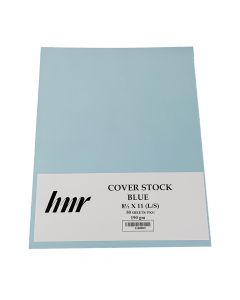 HNR Cover Stock Paper Letter Size (8 in x 11 in)  Blue 190gsm ea-pk/50