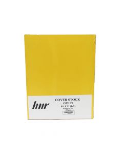 HNR Cover Stock Paper Letter Size Gold   180gsm