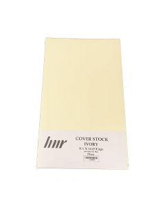 HNR Cover Stock Paper Legal  (8.5 in x 14 in)  Ivory 190gsm ea-pk/100 100645