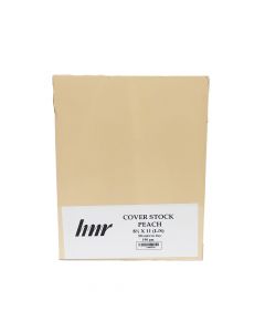 HNR Cover Stock 8.5 x 11.0 in (Letter Size) Peach 190gm 1101178