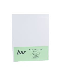 HNR Cover Stock Paper  Letter Size White 180gm  1100721