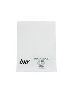 HNR Cover Stock 8.5 in x11 in (Letter) White  190gsm ea-pk/50  1101144