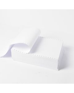 Moore Continuous Computer Paper Keen-Edge  1Part  9 1/2  White     64-00050