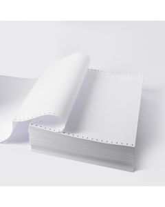 Moore Continuous Computer Paper   1Part  14 7/8  White     64-00110