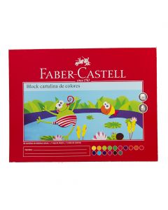 Faber Castell Construction Paper 31.5 x 24 cm 20 cards Assorted Colours  300002