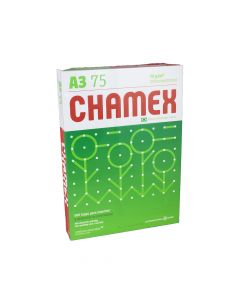 Chamex Photocopy Paper A3  (11.7 in x 16.5 in)  75gsm White