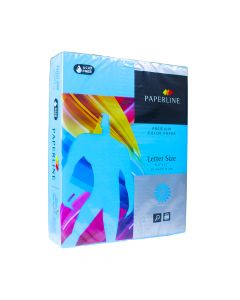 Paperline Photocopy Paper Letter Size 80gsm  Turquoise