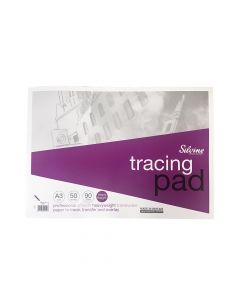 Tracing Paper Pad A3 50sht 90gm Silvine  SV01794