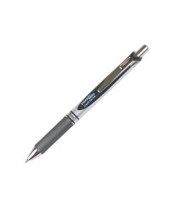 Pentel Retractable EnerGel Metal Tip Gel Pen Black BL77A