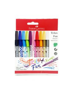 Faber Castell Trilux Fun Ballpoint Pen 1.0mm Assorted Pack 443216