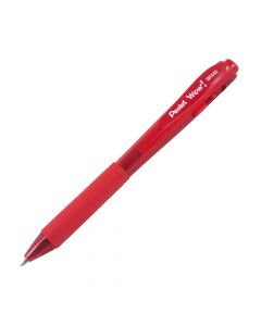 Pentel WOW! Retractable Stick Pen Medium Red   BK440-B