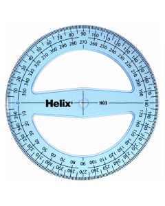 Helix Protractor  360 Deg 10cm  H03040/X51036